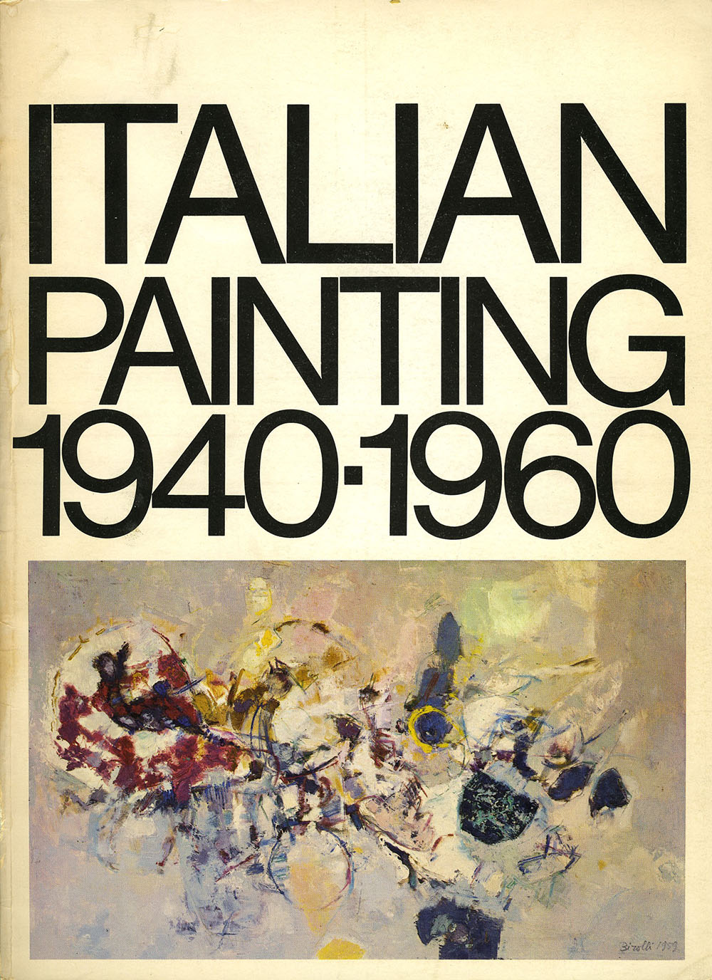 Italian Painting 1940-1960, Western Australian Art Gallery, Perth, 2 giugno-4 luglio 1971